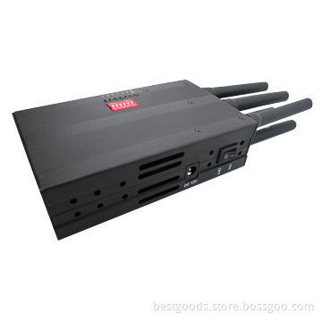 Power mobile phone Wi-Fi jammer with 6 antennas